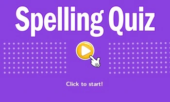 Spelling Quiz