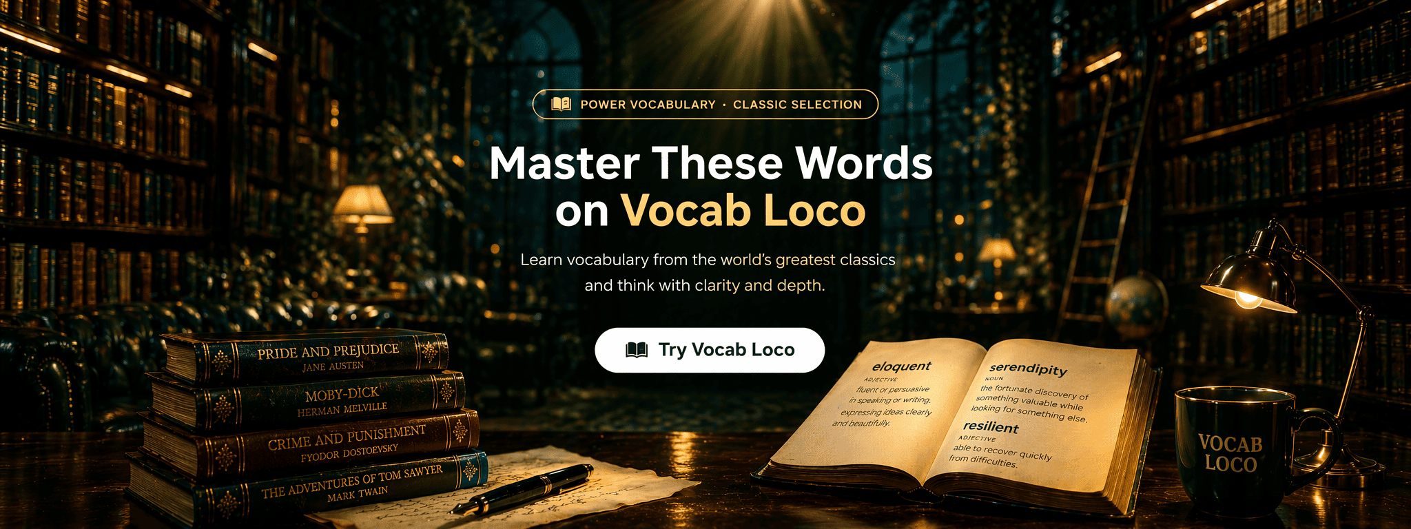 Vocab Loco call to action banner